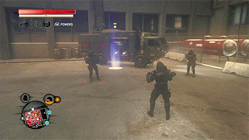 Once again go to location [761, 226] - [Blacknet mission 12] Operation: Clockwork - p. 2 | Blacknet missions - Blacknet missions - Prototype 2 Game Guide