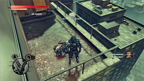 You can find the body on the RAD buildings rooftop - Yellow Zone - p. 1 | Secrets - Secrets - Prototype 2 Game Guide