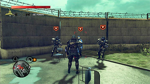 You can find the squad near the narrow alley and the wall with barbed wire - Yellow Zone - p. 2 | Secrets - Secrets - Prototype 2 Game Guide