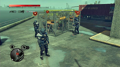 You can find the squad next to the cages where infected are kept, near the water - Yellow Zone - p. 2 | Secrets - Secrets - Prototype 2 Game Guide
