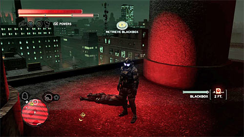 You can find the body between two large chimneys - Green Zone - p. 1 | Secrets - Secrets - Prototype 2 Game Guide