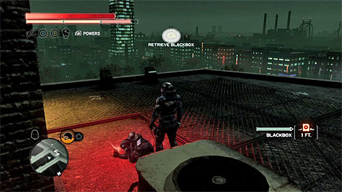 You can find the body on the buildings rooftop - Green Zone - p. 1 | Secrets - Secrets - Prototype 2 Game Guide