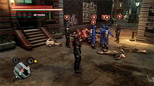 You can find the squad near a small square and a street between buildings - Green Zone - p. 2 | Secrets - Secrets - Prototype 2 Game Guide