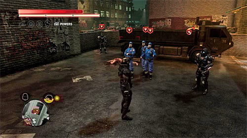 You can find the squad on a small square - Green Zone - p. 2 | Secrets - Secrets - Prototype 2 Game Guide