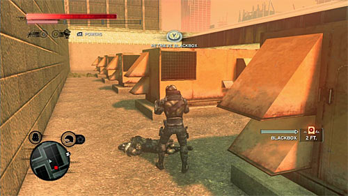 You can find the body on the buildings rooftop - Red Zone - p. 1 | Secrets - Secrets - Prototype 2 Game Guide