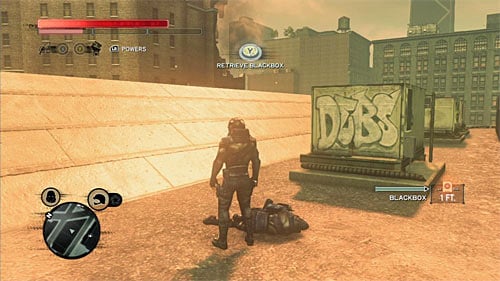 You can find the body on the buildings rooftop - Red Zone - p. 1 | Secrets - Secrets - Prototype 2 Game Guide