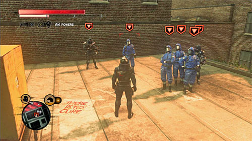 You can find the squad on buildings rooftop - Red Zone - p. 2 | Secrets - Secrets - Prototype 2 Game Guide