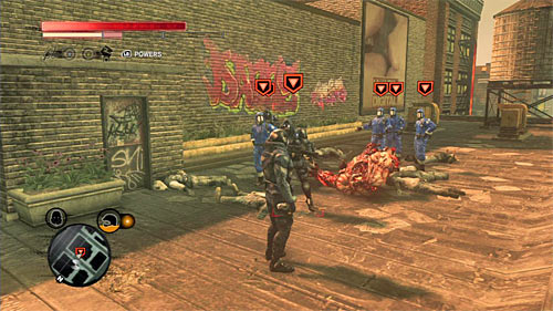 You can find the squad on buildings rooftop - Red Zone - p. 2 | Secrets - Secrets - Prototype 2 Game Guide