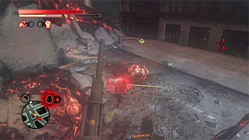 Heller develops all other powers mainly by defeating and consuming those opponents who have hand icon over their heads (screen above) - Hellers powers | Other - Other - Prototype 2 Game Guide