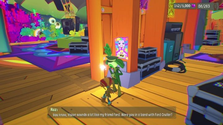 When you get to the PSI King's Sensorium, you'll see a large area - Psychonauts 2: PSI Kings Sensorium - walkthrough - Walkthrough - Psychonauts 2 Guide