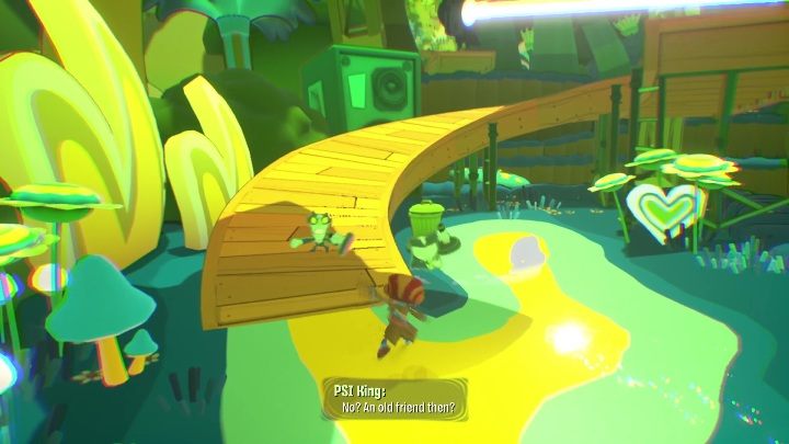 You will also fight some small green enemies here - Psychonauts 2: PSI Kings Sensorium - walkthrough - Walkthrough - Psychonauts 2 Guide