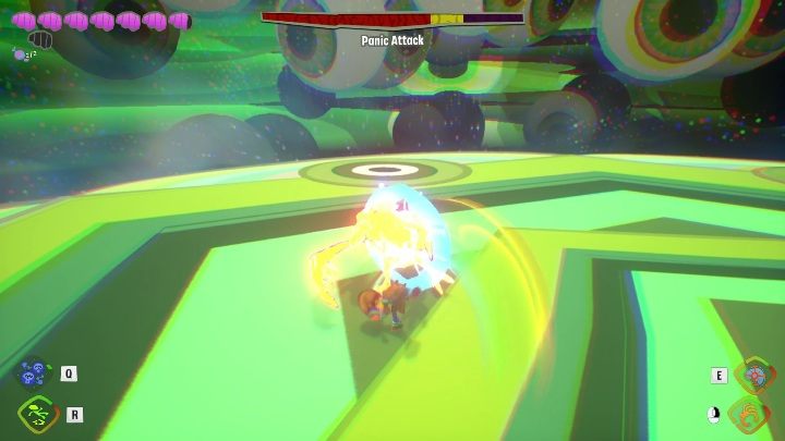 Crossing the path will trigger another Panic Attack - Psychonauts 2: PSI Kings Sensorium - walkthrough - Walkthrough - Psychonauts 2 Guide