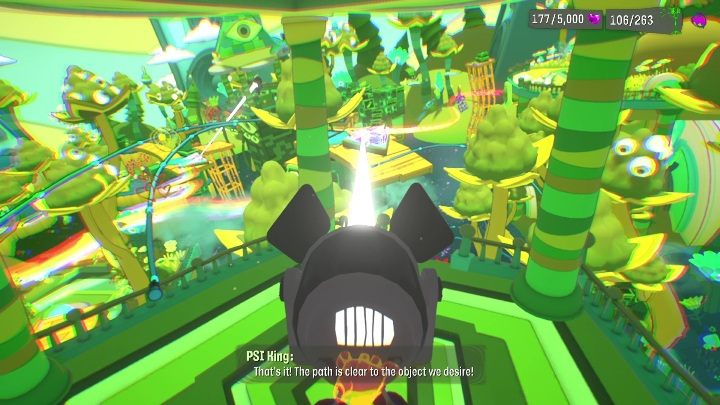 Climb the vines to the top - Psychonauts 2: PSI Kings Sensorium - walkthrough - Walkthrough - Psychonauts 2 Guide