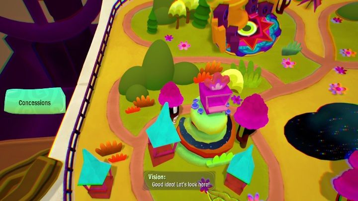 After completing the first stage, you will be taken to the map - Psychonauts 2: PSI Kings Sensorium - walkthrough - Walkthrough - Psychonauts 2 Guide