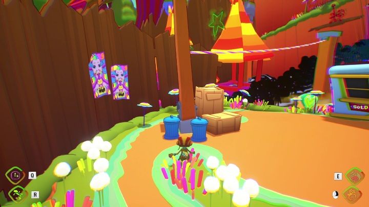 This map will be even more colorful, which can make your eyes hurt - Psychonauts 2: PSI Kings Sensorium - walkthrough - Walkthrough - Psychonauts 2 Guide