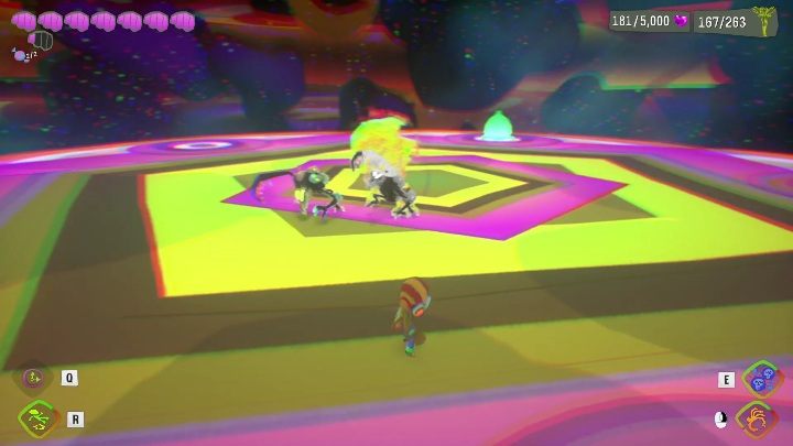 Once you cross the path, you'll start another boss fight - Psychonauts 2: PSI Kings Sensorium - walkthrough - Walkthrough - Psychonauts 2 Guide