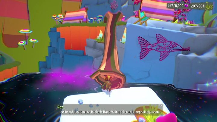 You'll find yourself in a small but crazy land - Psychonauts 2: PSI Kings Sensorium - walkthrough - Walkthrough - Psychonauts 2 Guide