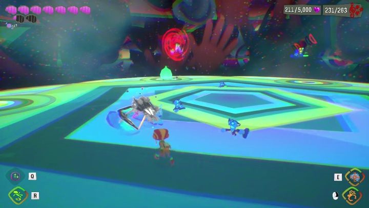 After entering the arena, you will have two fights ahead of you - Psychonauts 2: PSI Kings Sensorium - walkthrough - Walkthrough - Psychonauts 2 Guide