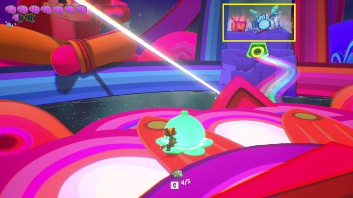If you want to finish this stage, go to the drums - Psychonauts 2: PSI Kings Sensorium - walkthrough - Walkthrough - Psychonauts 2 Guide