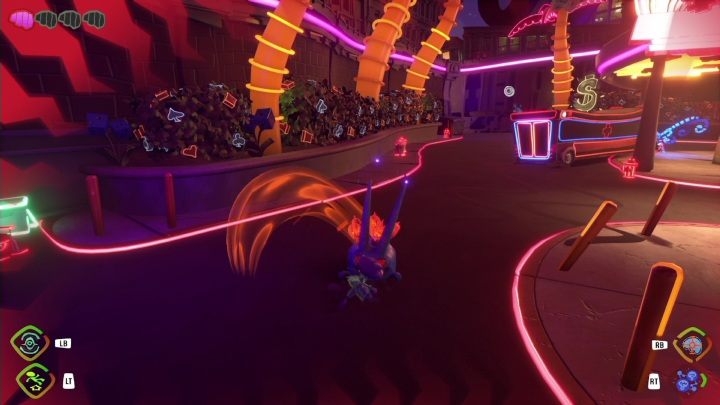 Once again, you will appear under a large building - Psychonauts 2: Hollis Hot Streak walkthrough - Walkthrough - Psychonauts 2 Guide