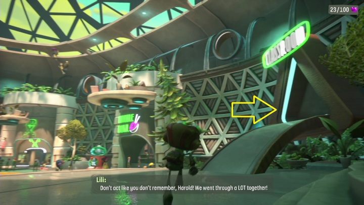 Location: Lobby - Psychonauts 2: PSI Challenge Card, The Motherlobe - where to find? - The Motherlobe - Psychonauts 2 game guide