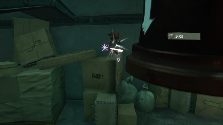 You'll find this card on the packs right next to the post segregation area - Psychonauts 2: PSI Challenge Card, The Motherlobe - where to find? - The Motherlobe - Psychonauts 2 game guide