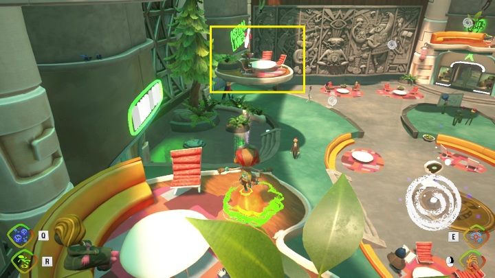 Location: Lobby - Psychonauts 2: PSI Challenge Card, The Motherlobe - where to find? - The Motherlobe - Psychonauts 2 game guide