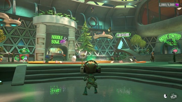 Location: Lobby - Psychonauts 2: PSI Challenge Card, The Motherlobe - where to find? - The Motherlobe - Psychonauts 2 game guide