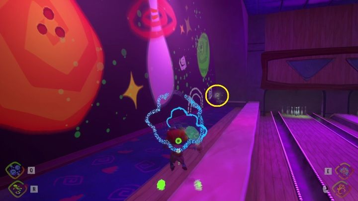 You'll reach this place by following the story objectives - Psychonauts 2: PSI Challenge Card, The Motherlobe - where to find? - The Motherlobe - Psychonauts 2 game guide