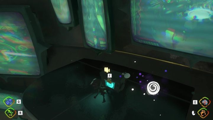 This chest is located on a high-up platform and can be reached by using the Thought Tuner - Psychonauts 2: Supply Chest, The Motherlobe - where to find? - The Motherlobe - Psychonauts 2 game guide