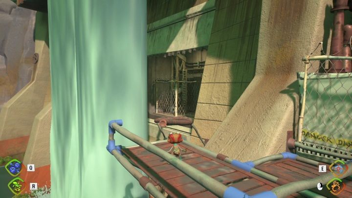 Location: Mux Turbine - Psychonauts 2: PSI Challenge Marker, The Quarry - where to find? - The Quarry - Psychonauts 2 Guide