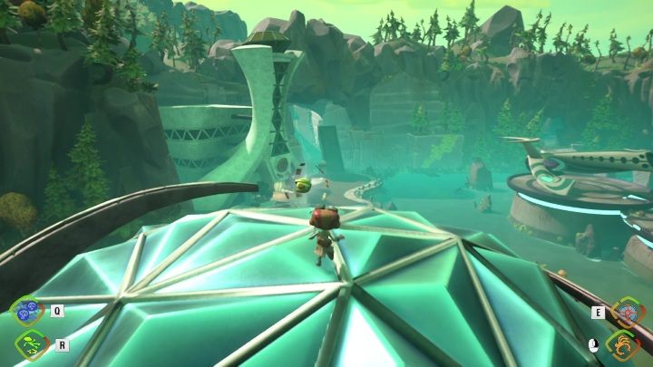 Getting this PSI Challenge Marker is quite simple - Psychonauts 2: PSI Challenge Marker, The Quarry - where to find? - The Quarry - Psychonauts 2 Guide