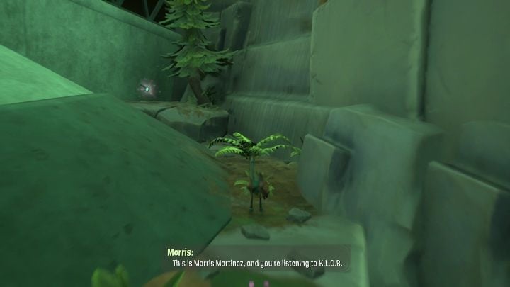 The key to the next chest is just behind the lab - Psychonauts 2: Supply Chest Keys, The Quarry - where to find? - The Quarry - Psychonauts 2 Guide