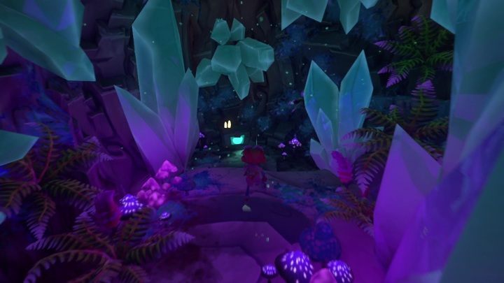 You'll find the last chest under the waterfall - Psychonauts 2: Supply Chests, Questionable Area - where to find? - Questionable Area - Psychonauts 2 Guide