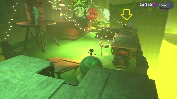 Location: Downtown Center - Psychonauts 2: Emotional Baggage, Strike City - where to find? - Strike City - Psychonauts 2 Guide