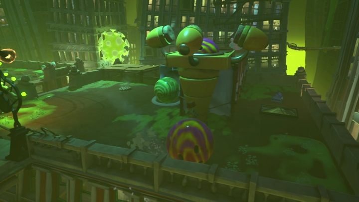 You will find this secret at the very beginning of the stage, right behind the building - Psychonauts 2: Emotional Baggage, Strike City - where to find? - Strike City - Psychonauts 2 Guide