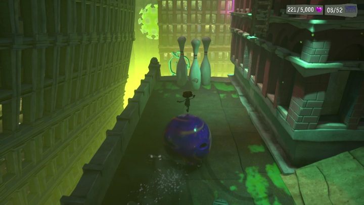 Location: Downtown Center - Psychonauts 2: Memory Vault, Strike City - where to find? - Strike City - Psychonauts 2 Guide