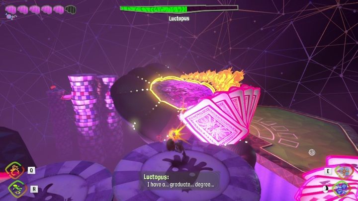 3 - Psychonauts 2: boss encounter - Luctopus - how to defeat? - Bosses - Psychonauts 2 Guide