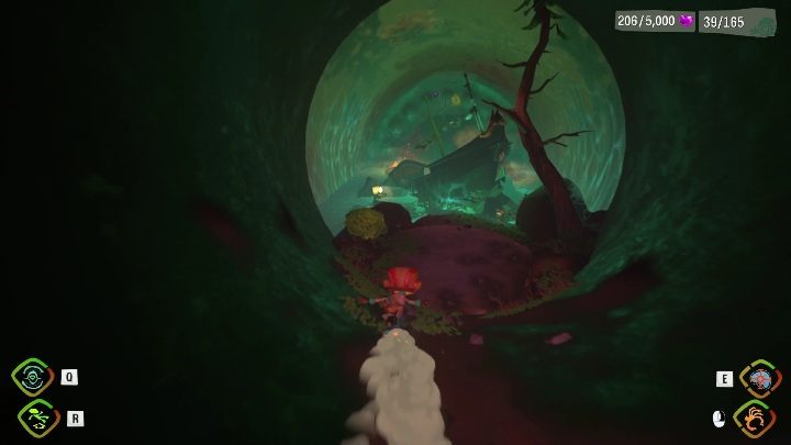 After falling inside you'll end up in an area with a shipwreck - Psychonauts 2: Bobs Bottles - walkthrough - Walkthrough - Psychonauts 2 Guide