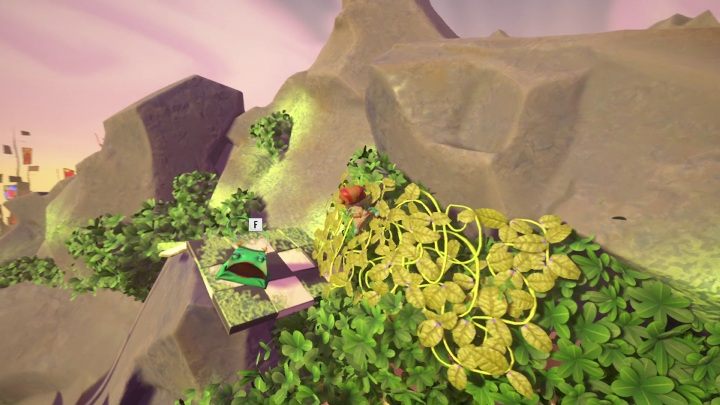 This baggage is on a small platform right next to the passage - Psychonauts 2: Emotional Baggage, Bobs bottles - where to find? - Bobs Bottles - Psychonauts 2 Guide