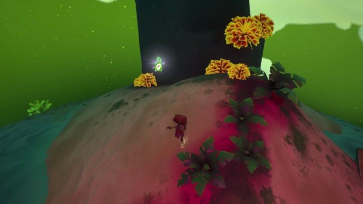 You will find this tag on a island, around which a pink light glows - Psychonauts 2: Emotional Baggage, Bobs bottles - where to find? - Bobs Bottles - Psychonauts 2 Guide