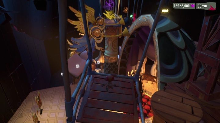 Moving on these platforms shouldn't be a problem - Psychonauts 2: Fatherland Follies - walkthrough - Walkthrough - Psychonauts 2 Guide