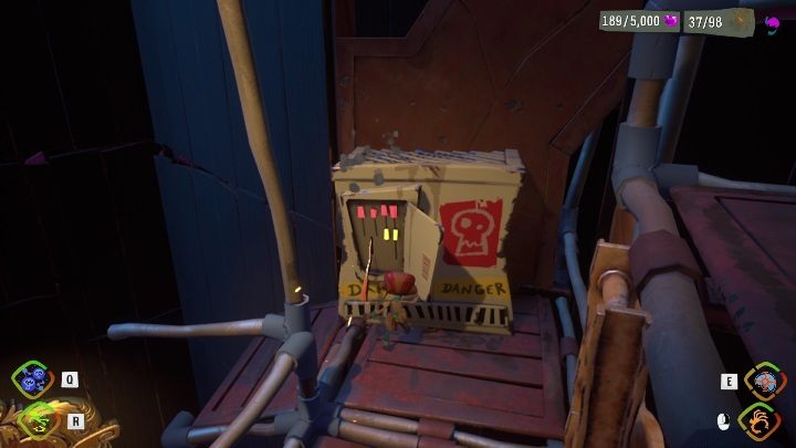 Your task is to reach the transformer and then interact with it - Psychonauts 2: Fatherland Follies - walkthrough - Walkthrough - Psychonauts 2 Guide