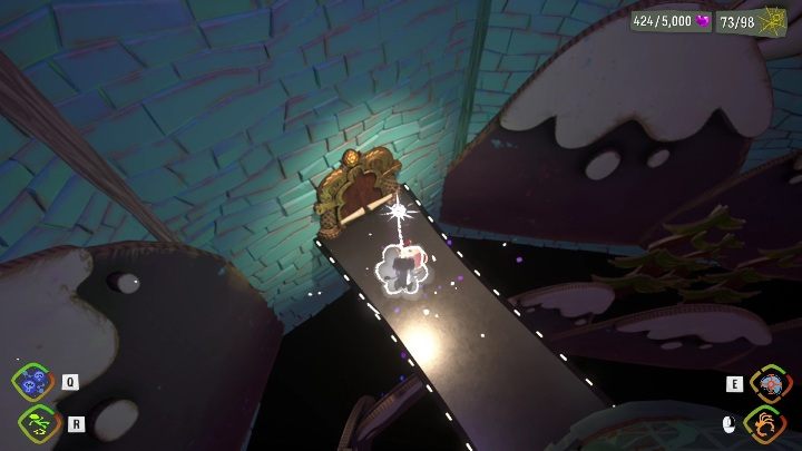 Then jump down the thoughts to the very bottom - Psychonauts 2: Fatherland Follies - walkthrough - Walkthrough - Psychonauts 2 Guide