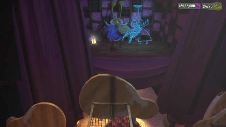 To get to this tag, you need to show off your dexterity - Psychonauts 2: Emotional Baggage, Fatherland Follies - where to find? - Fatherland Follies - Psychonauts 2 Guide