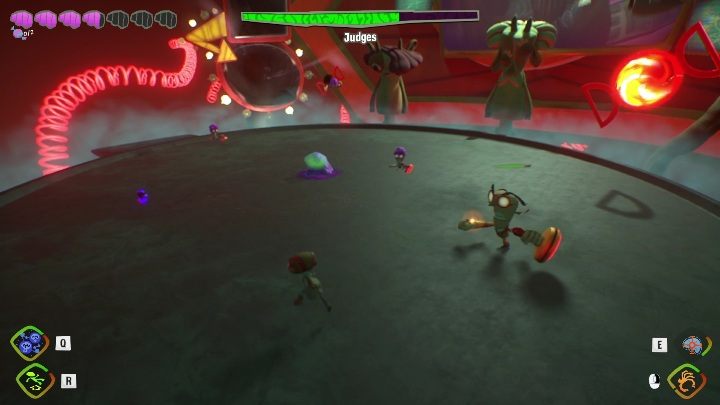 Once again, you'll have to face more smaller enemies - Psychonauts 2: Judges boss fight - how to beat - Bosses - Psychonauts 2 Guide