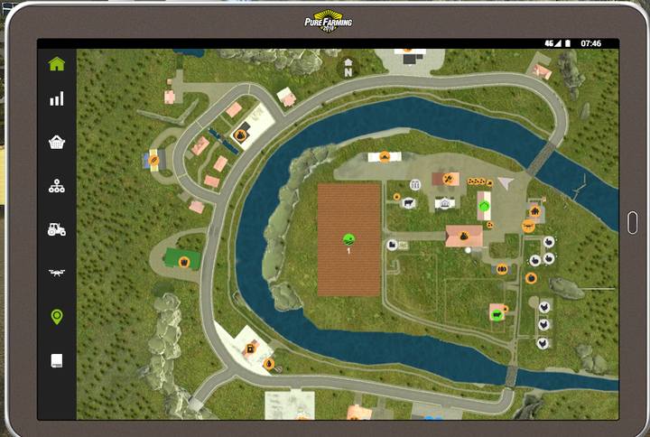 Map of the new location. - Germany DLC in Pure Farming 2018 - Basic tips - Pure Farming 2018 Game Guide