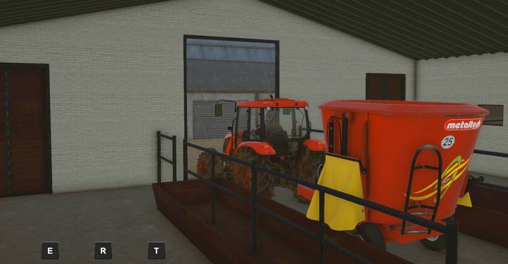 Only the feeding vehicle shall be allowed to put the fodder in the cowshed. - Breeding of bovine animals and swine - Farm work and investments - Pure Farming 2018 Game Guide