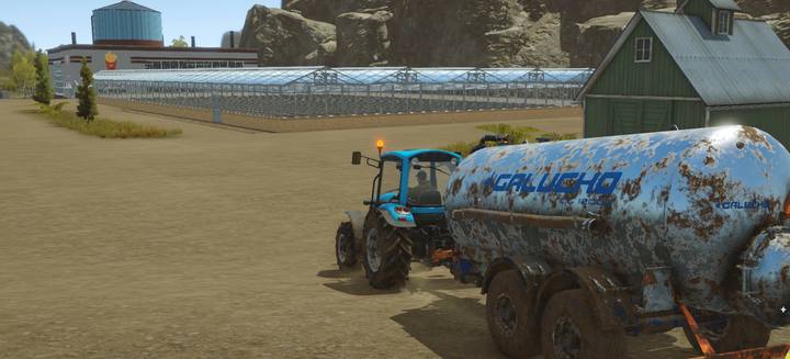 An industrial greenhouse. - Greenhouses in Pure Farming 2018 - Farm work and investments - Pure Farming 2018 Game Guide