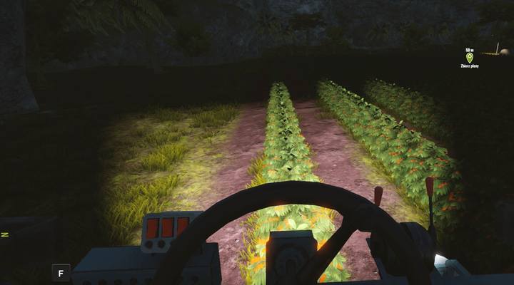 The vehicle will maintain a straight line, so you dont have to steer. - Biogas plant, journey to Colombia | Story mode walkthrough Pure Farming 2018 - Story Mode - Pure Farming 2018 Game Guide